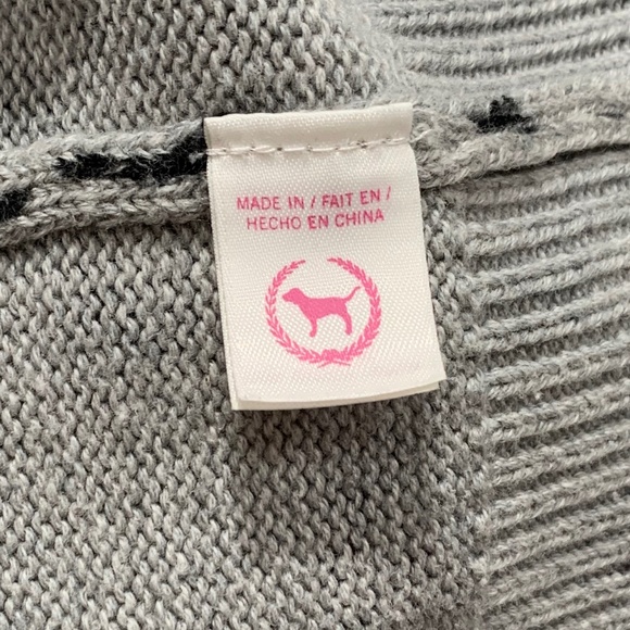 PINK Victoria’s Secret Leopard Print Sweater, - Picture 5 of 8